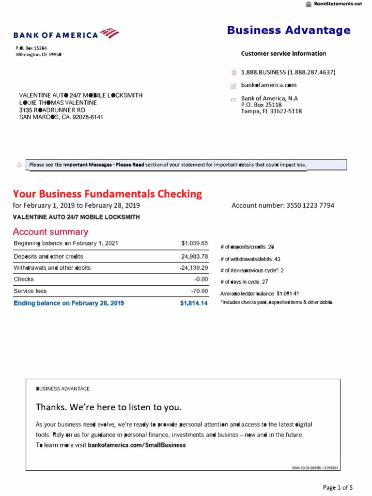 Bank Statement PDF Banks Cheque