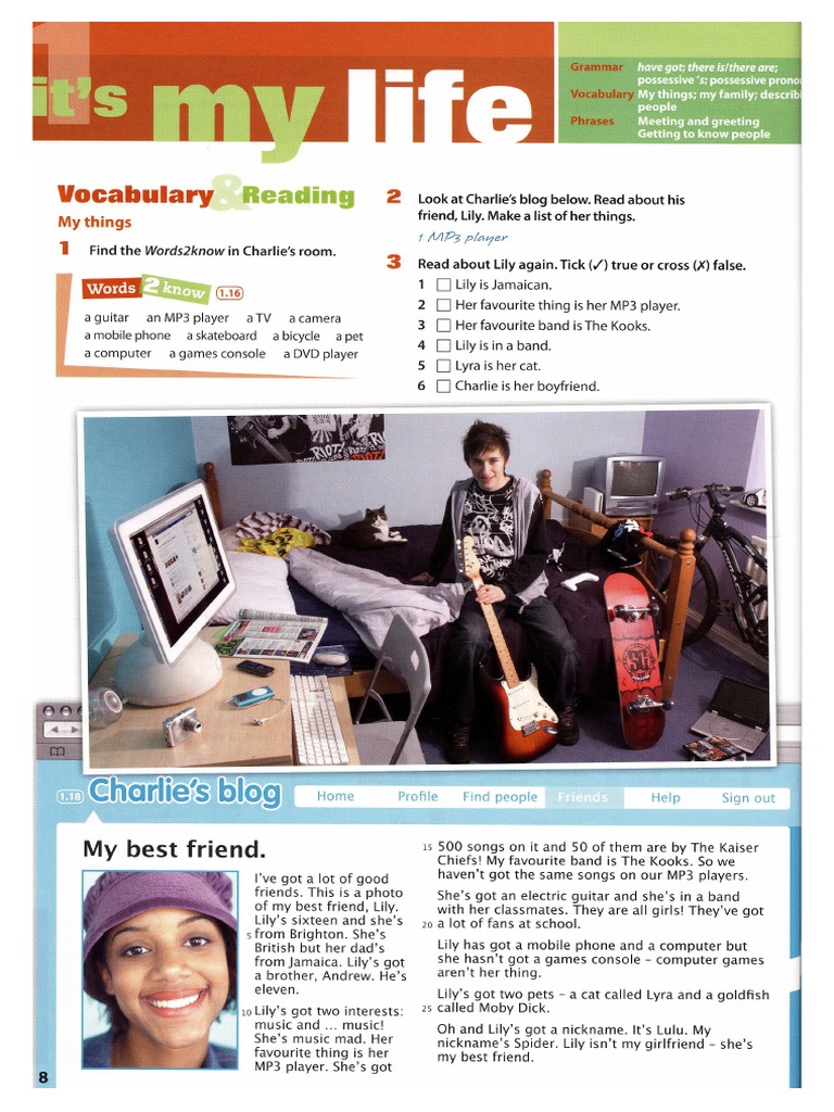 Real Life Elementary Students Book 8 | PDF
