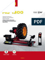 Desmontadora de neumáticos HD 1300 - Gran capacidad en dimensiones compactas
