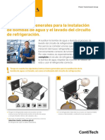 Instalación de Bombas de Agua y Limpieza Del Circuito