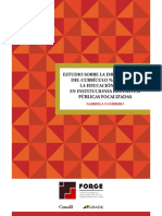 Estudio Sobre La Implementación Del Currículo Nacional de La Educación Básica en Instituciones Educativas Públicas Focalizadas