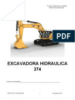 Excavadora Hidraulica 374