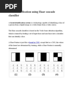 Face Identification Using Haar Cascade Classifier