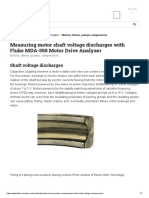 FLUKE_C 2022_Measuring motor shaft voltage discharges with Fluke MDA-550 Motor Drive Analyzer