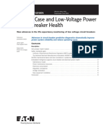 Molded Case and Low Voltage Breaker Health Wp012010en