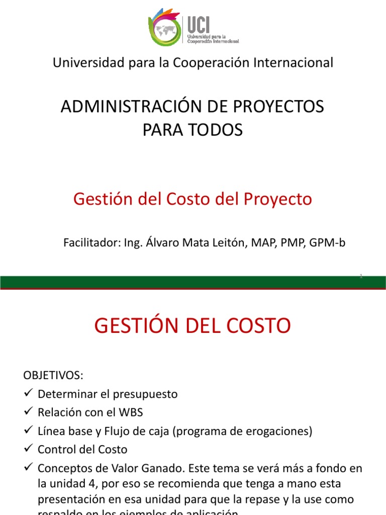 Gestión de Costos en Proyectos Efectiva | PDF | Presupuesto
