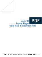 Joint National Travel Regulations