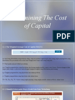 Determining The Cost of Capital