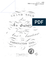 Fernando Sor, Op.14 - Grand Solo
