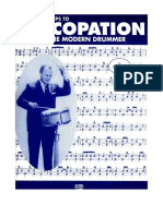 Syncopation For The Modern Drummer Ted Reed PDF