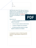 Pre Test - Gestión en Salud Claves