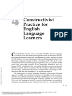 Constructivist Strategies For Teaching English Lan... - (Chapter 4 - Constructivist Practice For English Language Learners)