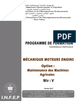 MME 0721P - Maintenance Des Machines Agricoles PF