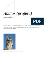 Abdías (Profeta) - Wikipedia, La Enciclopedia Libre
