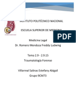 Tema 2.9 - 2.9.15 Traumatologia Forence Villarreal Estefany 9CM73