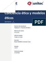 Conciencia Etica y Modelos Eticos