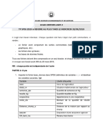 PROJET SPSS ASEF2 2019 A RENDRE AU PLUS TARD LE MERCREDI 09 - New