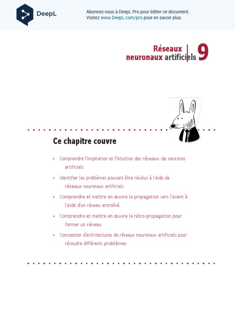 Comprendre les réseaux neuronaux | PDF | Réseau de neurones artificiels ...