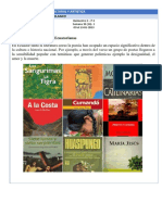 Obras Literarias Ecuatorianas ECA S 36-1 1 B C D E Q2P 4