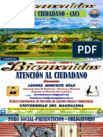 1.-Diapositivas Primera Clase - Atención Al Ciudadano - Tutor Leonel Moscote Díaz