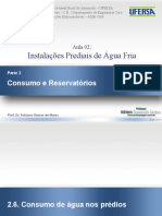 AULA 2 - IPAF - Parte 2 - Consumo e Reservatórios