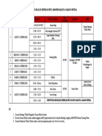 Rundown Kegiatan Sepekan Hut