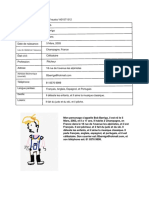 A01571512 - Fiche Et Présentation Du Personage