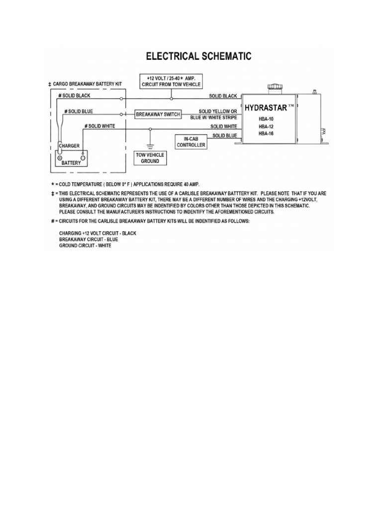 Hydrastar Wire Diagram PDF