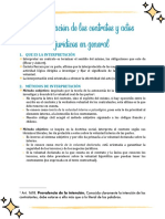 Interpretación de Los Contratos y Actos Jurídicos en General