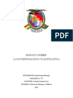 Investigación cuantitativa