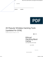 20 Popular Wireless Hacking Tools (Updated For 2018)