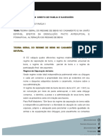 Regimes de bens no casamento e na união estável