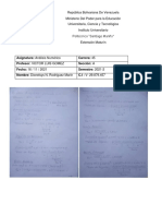 Examen de SISTEMAS DE ECUACIONES NO LINEALES