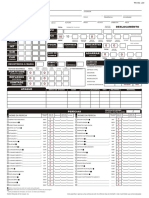 D&D 3E - Ficha de Personagem D20 (Completável) - Biblioteca Élfica