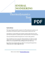 Thermodynamics Solution