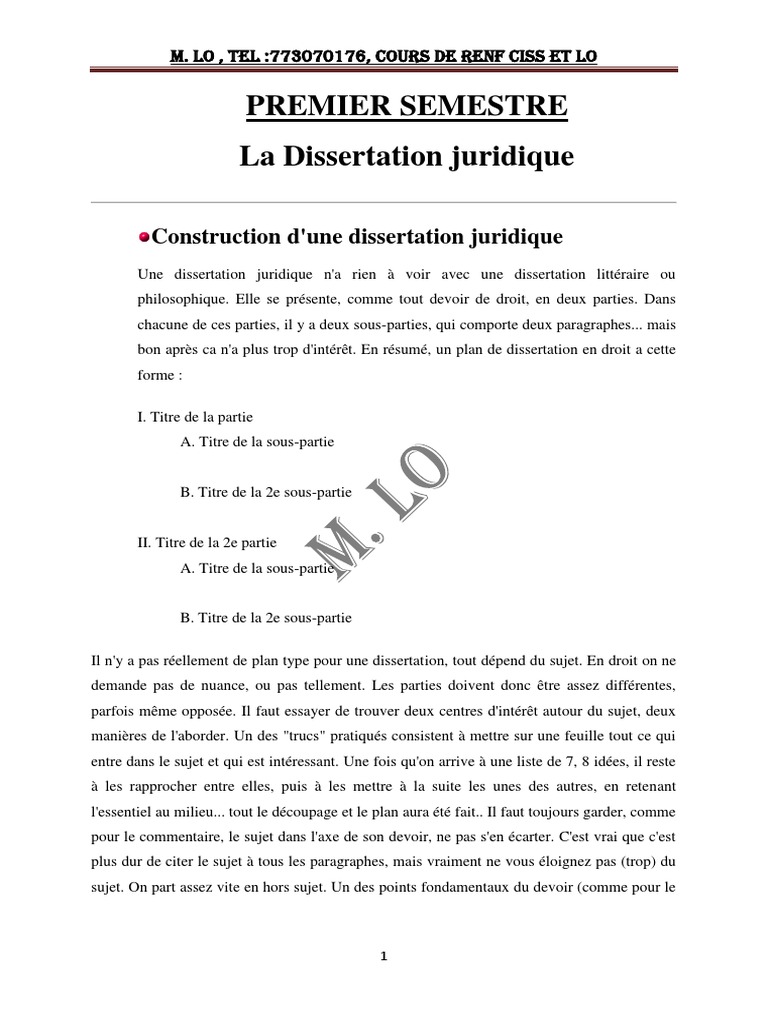 Faut Il Consacrer Un Droit A La Mort Dissertation Fascicule Lo | PDF | Moralité | Loi