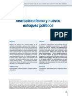 Menéndez- Alzamara Manuel - Institucionalismo y nuevos enfoques políticos