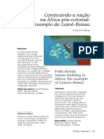 Kohl, Christoph - Construindo A Nação Na Africa Pós Colonial o Exemplo Da Guiné Bissau