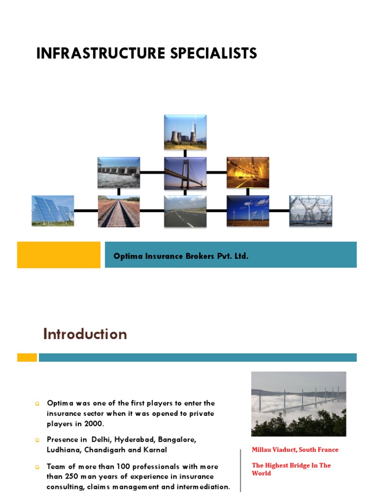 Infrastructure Insurance Solutions Overview | PDF | Liability Insurance ...