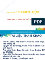 QTCL - Chuong 1 Tong Quan Ve Quan Tri Chien Luoc