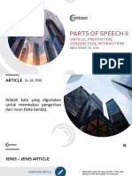 Parts of Speech Ii