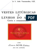 Vestes litúrgicas e linhos do altar