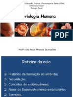 Embriologia Humana