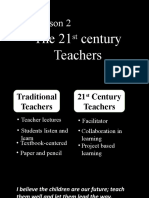 Chapter 2 Lesson 2 The 21st Century Teachers
