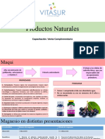 Capacitacion IV. Productos Naturales