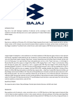 Bajaj Auto financial overview