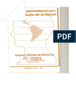 LEIDO - ALAPSA - 1997 - Psicologia de La Salud Una Perspectiva Latinoamericana - Boletin 1 - Unlocked