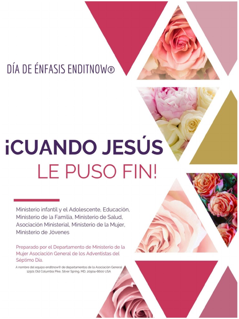 SERMON 20222 Cuando Jesus Le Puso Fin | PDF | Jesús | Abuso sexual