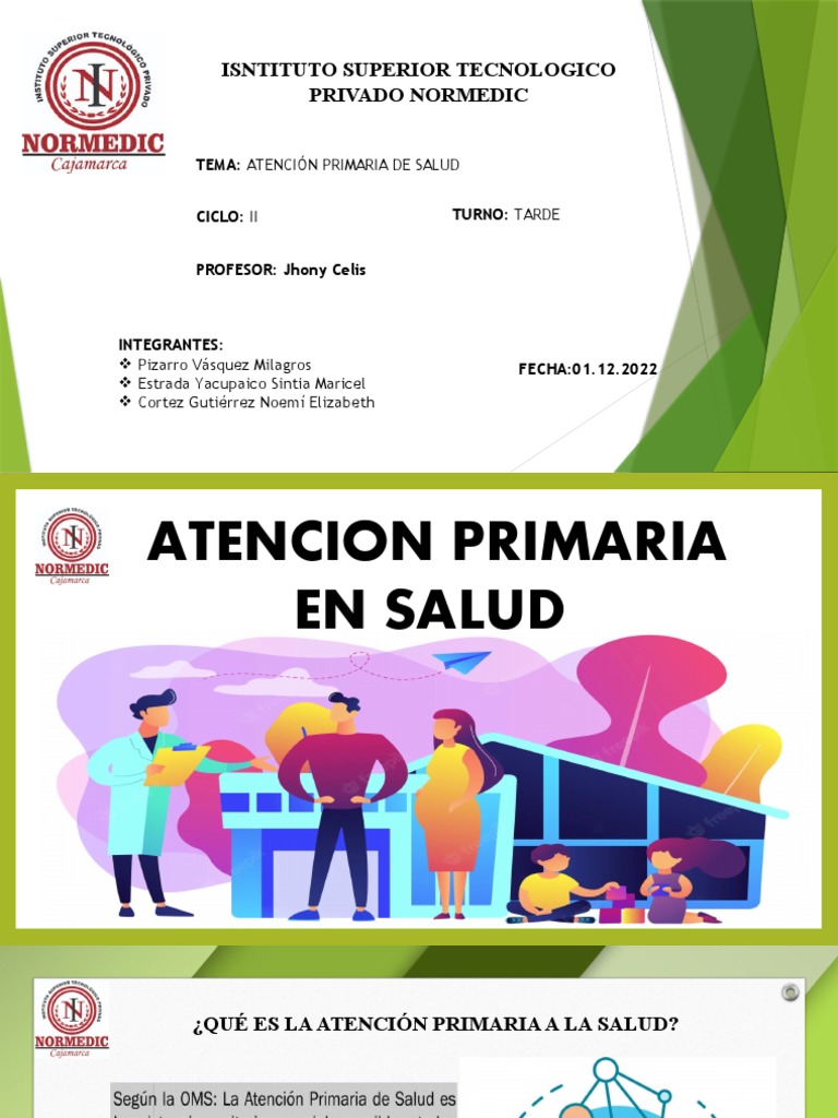 Atención Primaria en Salud: Claves y Principios | PDF | Asistencia ...