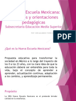 La Nueva Escuela Mexicana: principios y orientaciones pedagógicas
